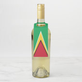 Guyana-Flagge Flaschenanhänger (Auf Flasche)