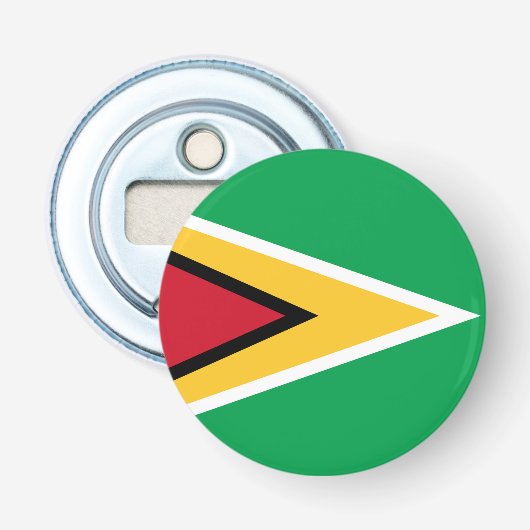 Guyana-Flagge Flaschenöffner (Vorderseite)