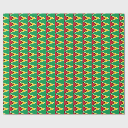 Guyana-Flagge Geschenkpapier (Flach)