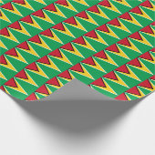 Guyana-Flagge Geschenkpapier (Ecke)
