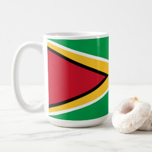 Guyana-Flagge Kaffeetasse
