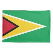 Guyana-Flagge Kissenbezug (Rückseite)