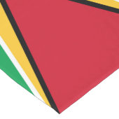 Guyana-Flagge Kurzer Tischläufer (Ecke)