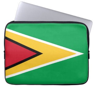 Guyana-Flagge Laptopschutzhülle