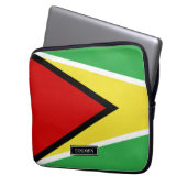 Guyana-Flagge Laptopschutzhülle (Vorderseite Links)
