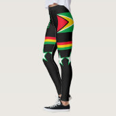 Guyana-Flagge Leggings (Links)