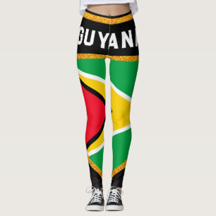 Guyana-Flagge Leggings