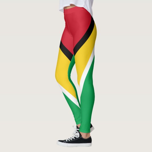 Guyana-Flagge Leggings (Links)