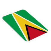 Guyana-Flagge Magnet (Rechte Seite)