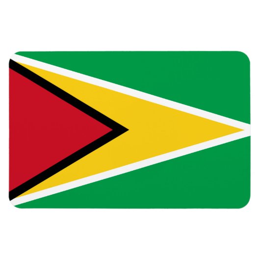Guyana-Flagge Magnet (Horizontal)