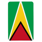 Guyana-Flagge Magnet (Vertikal)