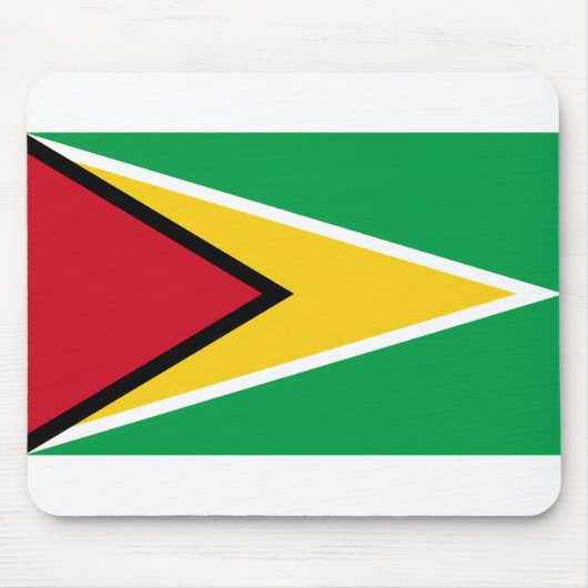 Guyana-Flagge Mousepad (Vorne)