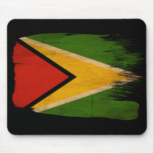 Guyana-Flagge Mousepad