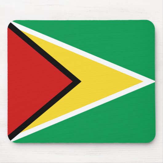 Guyana-Flagge Mousepad (Vorne)
