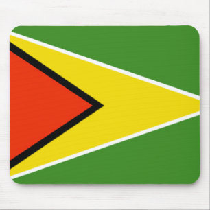 Guyana-Flagge Mousepad