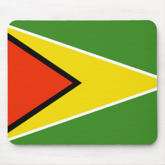 Guyana-Flagge Mousepad (Vorne)
