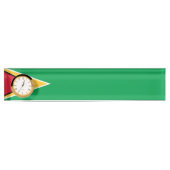 Guyana-Flagge Namensplakette (Vorderseite)