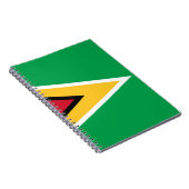 Guyana-Flagge Notizblock (Rechte Seite)