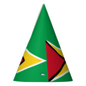Guyana-Flagge Partyhütchen (Links)