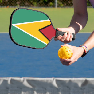 Guyana-Flagge Pickleball Schläger