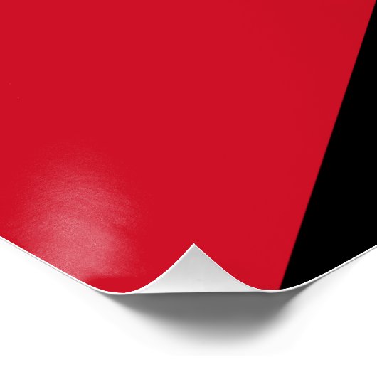 Guyana-Flagge Poster (Ecke)