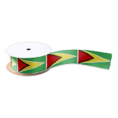 Guyana-Flagge Satinband (Spule)