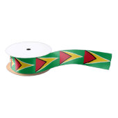 Guyana-Flagge Satinband (Spule)