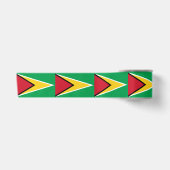Guyana-Flagge Satinband (Vorderseite)