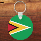 Guyana-Flagge Schlüsselanhänger (Vorderseite)