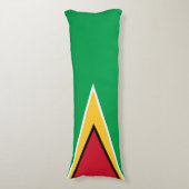 Guyana-Flagge Seitenschläferkissen (Vorderseite Vertikal)