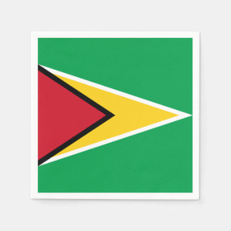 Guyana-Flagge Serviette