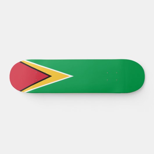 Guyana-Flagge Skateboard (Horizontal)
