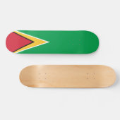 Guyana-Flagge Skateboard (Horizontal)