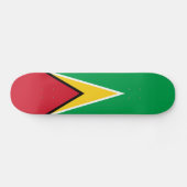 Guyana-Flagge Skateboard (Horizontal)