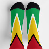 Guyana-Flagge Socken (Oben)