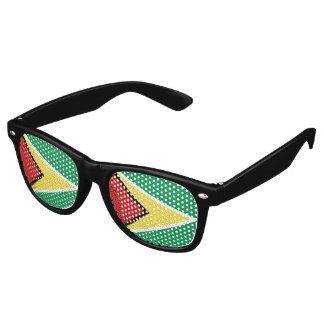 Guyana-Flagge Sonnenbrille