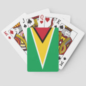 Guyana-Flagge Spielkarten (Rückseite)