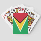 Guyana-Flagge Spielkarten (Rückseite)