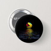 Guyana-Flagge steigt Button (Vorne & Hinten)