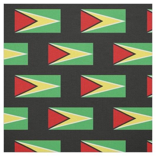 Guyana-Flagge Stoff (Muster)