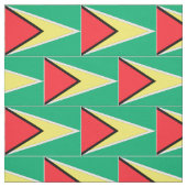 Guyana-Flagge Stoff (Muster)
