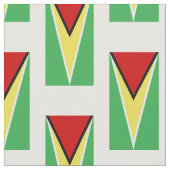 Guyana-Flagge Stoff (Nahaufnahme)