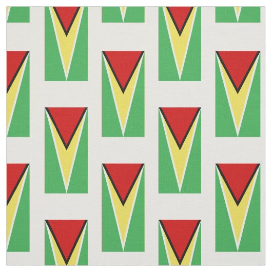 Guyana-Flagge Stoff (Muster)