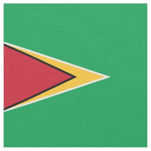 Guyana-Flagge Stoff (Nahaufnahme)