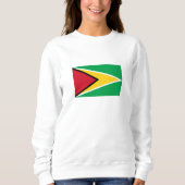 Guyana-Flagge Sweatshirt (Vorderseite)