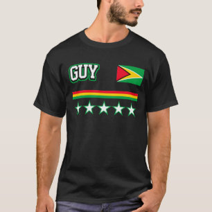 Guyana-Flagge T-Shirt