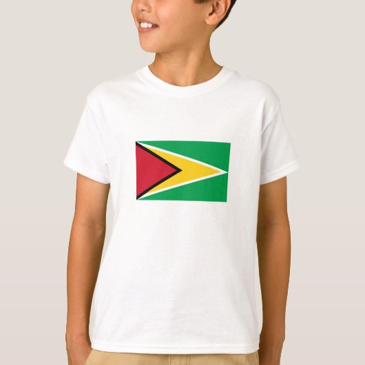 Guyana-Flagge T-Shirt (Vorderseite)
