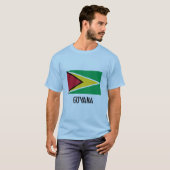 Guyana-Flagge T-Shirt (Vorne ganz)