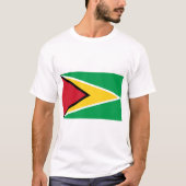 Guyana-Flagge T-Shirt (Vorderseite)