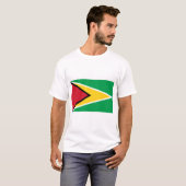 Guyana-Flagge T-Shirt (Vorne ganz)